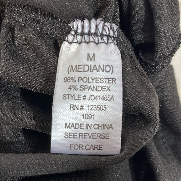 FASHION NOVA Forever Ruched Mini Dress Sexy Black Size Medium NEW - Picture 10 of 13